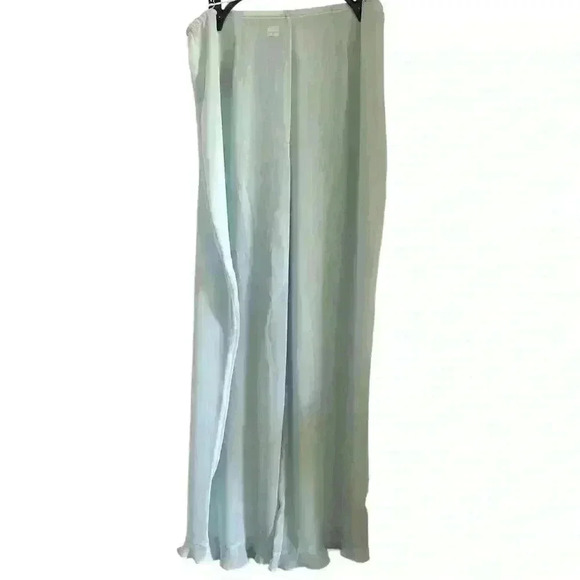 Y2K Victoria’s Secret Mesh Ruffled Blue Pijama Set - Picture 5 of 7